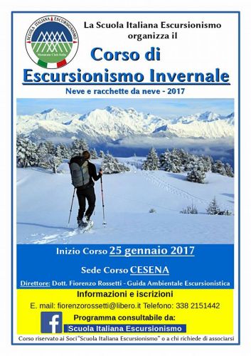 Corso di Escursionismo Invernale 2017