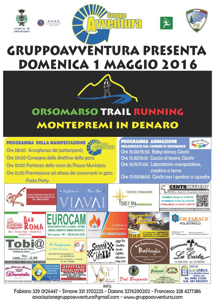 Orsomarso Trail Running