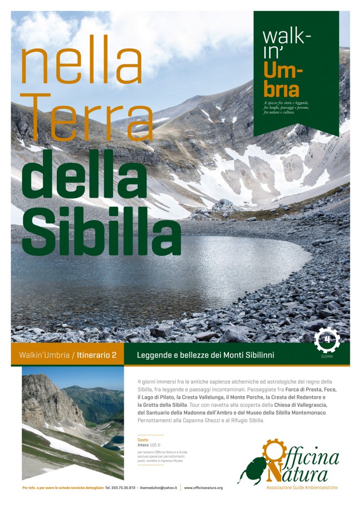 Nella terra della Sibilla – Date 26/29 giugno 2-5 luglio