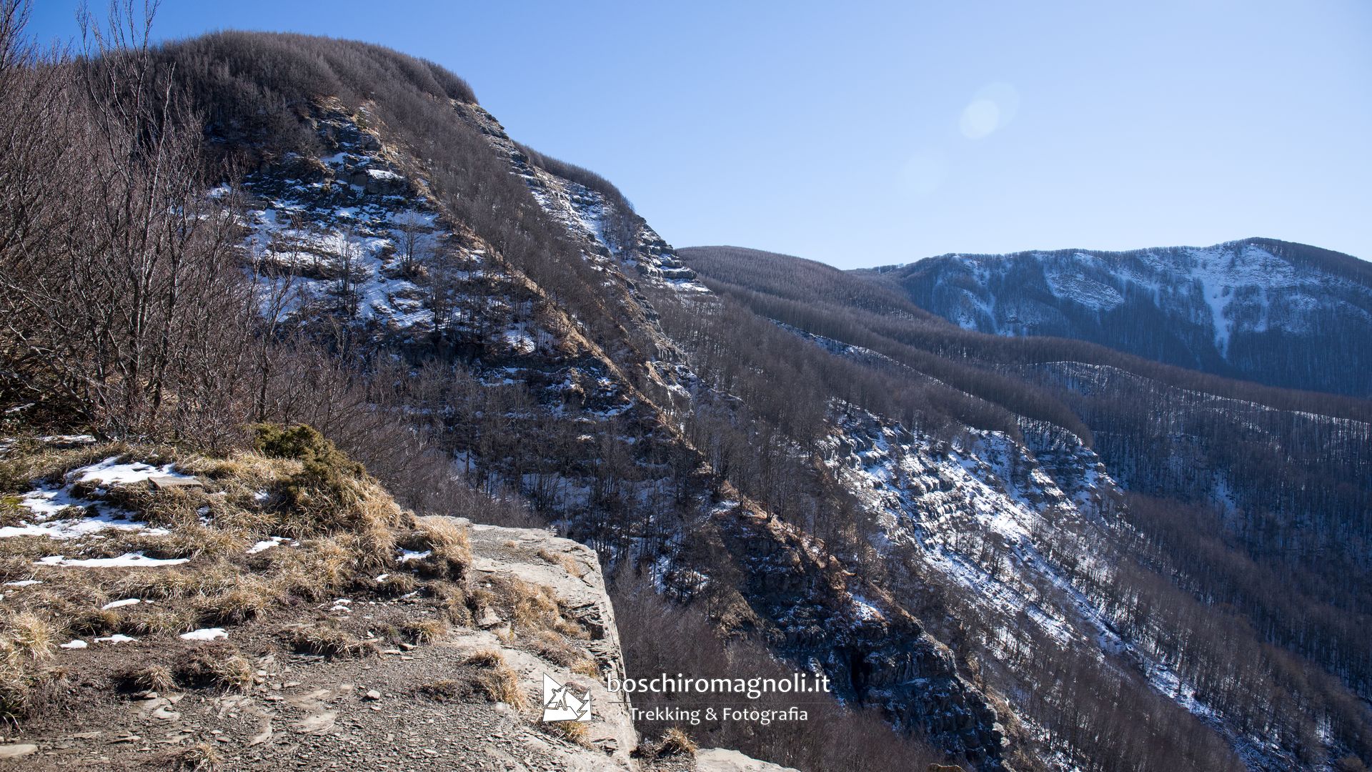 Il panorama dalle Balze delle Rondinaie