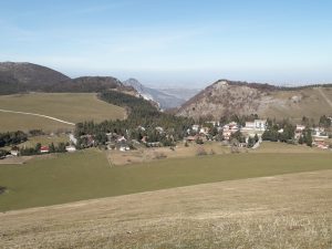 I panorami e il tramonto dal Monte della Sporta