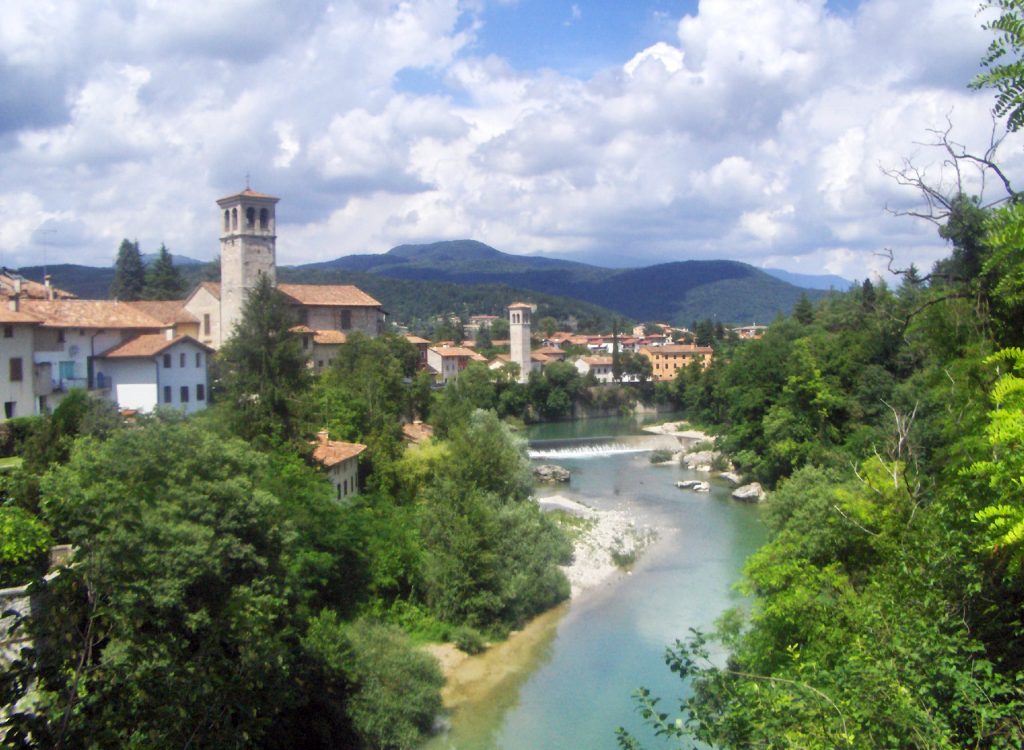 Cividale panorama Natisone