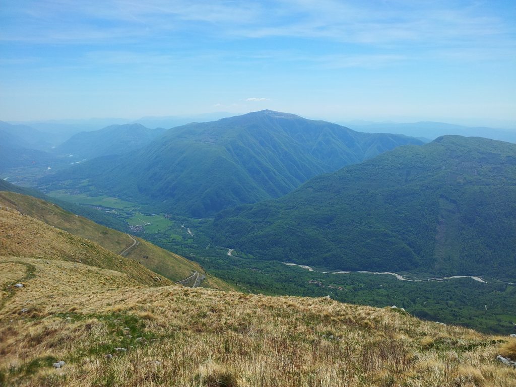 Il Natisone visto dal Matajur