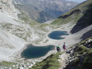 Il Lago di Pilato da Forca Viola